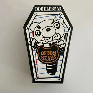 Deddy Bears Kreepy Collectibles DOODLEBEAR 5" Coffin Series 3